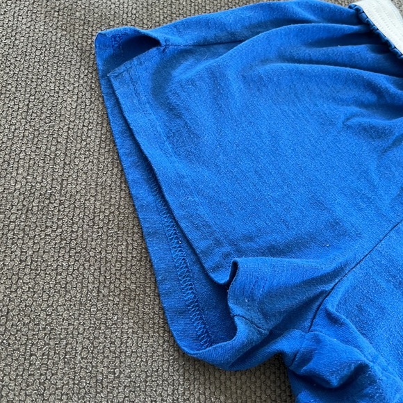 Youth YL (16) blue Soffe shorts - Picture 3 of 6